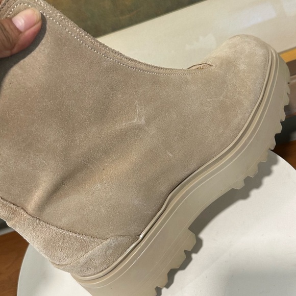 🌹ALL SAINTS🌹Ophelia Bootie In Beige Size: 40 - Picture 9 of 14